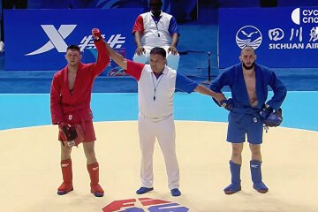 Спортсмен з Донеччини здобув золото на Всесвітніх іграх у боротьбі самбо (фото)