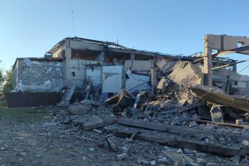 Окупанти зруйнували будівлю міськгазу в Костянтинівці (фото)