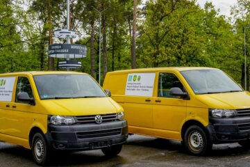 Два мікроавтобуси подарувала Слов’янську Бучанська громада