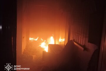 На пожежі у Краматорську загинув чоловік (фото)