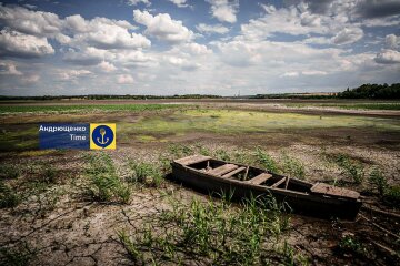 Ханженківське водосховище висохло: Донецьк залишився без головного джерела питної води (фото)