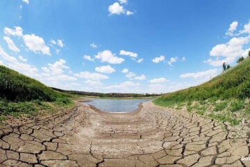 У Маріуполі зафіксували рекордне обміління Старокримського водосховища