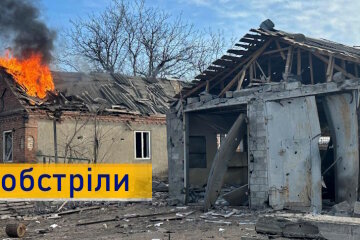 Понад 200 зруйнованих будинків за добу: російські окупанти обстріляли Донеччину