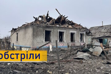 Російськими обстрілами на Донеччині пошкоджено близько 70 цивільних об’єктів, є загиблий та поранені