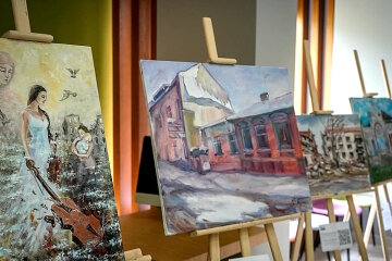 Картини слов’янських митців представили у Бучі (ФОТО)