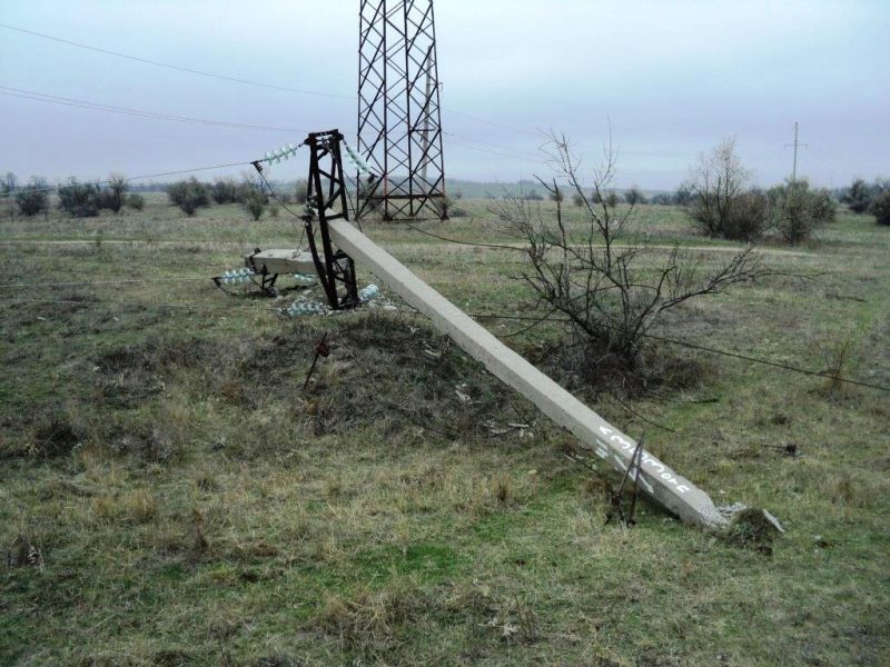 Без світла ледь не залишилися три населені пункти