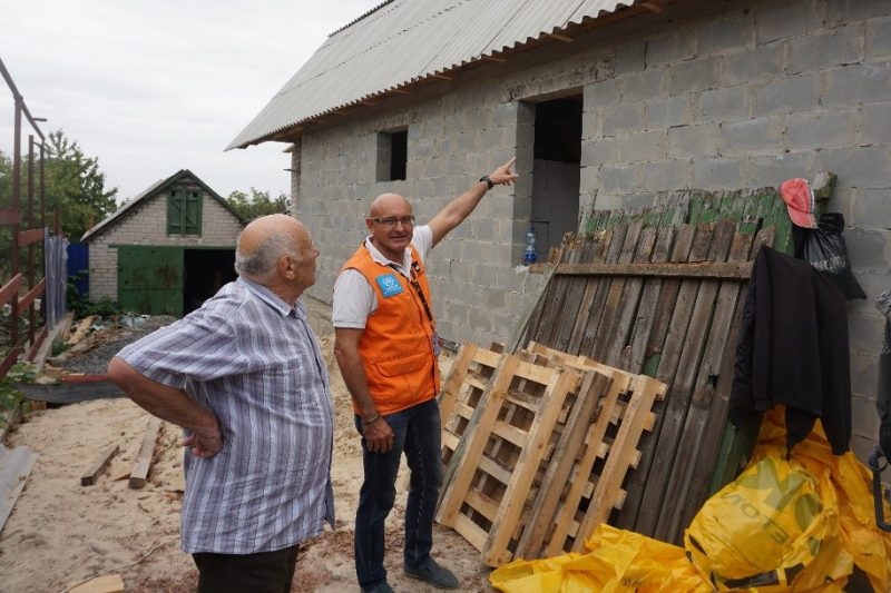 Норвезька рада у справах біженців надає всебічну допомогу мешканцям Донбасу