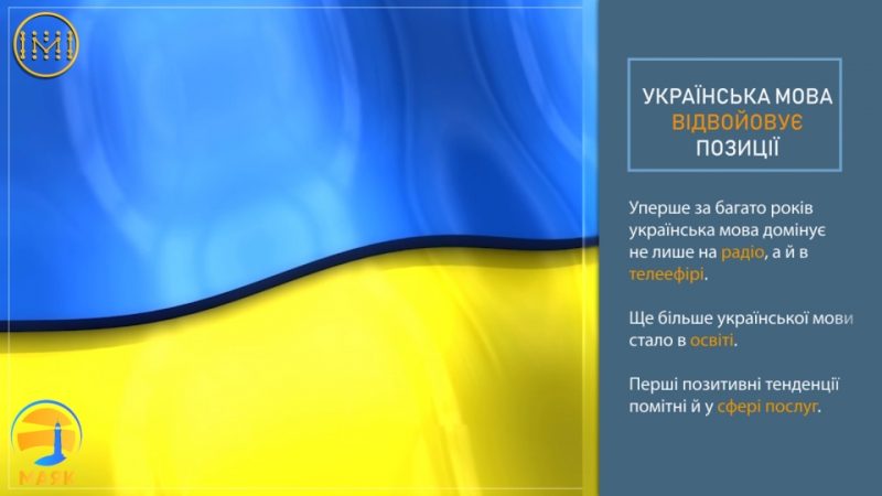 Українська мова йде у наступ: результати змін у мовній політиці