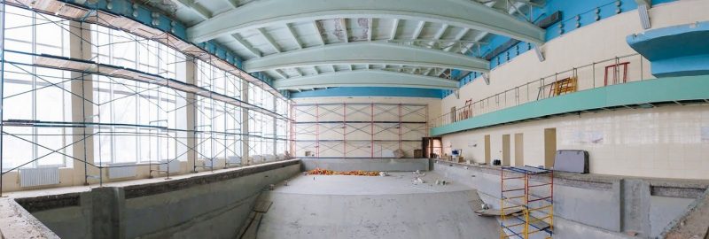 Реконструкція басейну в школі-інтернаті №3