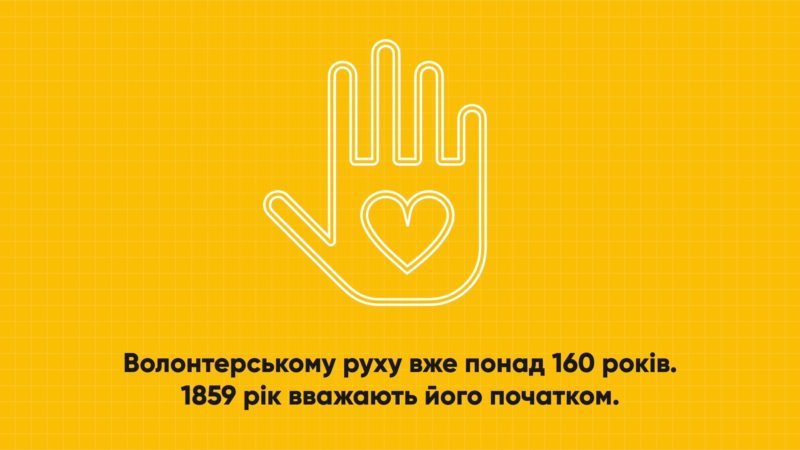 Цікава інфографіка про волонтерський рух у світі та Україні