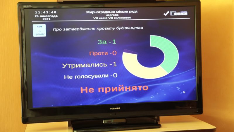 Депутати Мирноградської міської ради голосуватимуть з планшетів