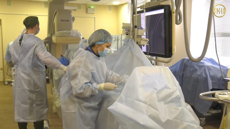 Операції з видалення тромбів з артерій головного мозку без розрізів проводять у Краматорську