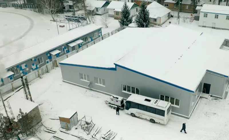 У Кремінній на Луганщині завершується реконструкція фізкультурного центру «Олімп»
