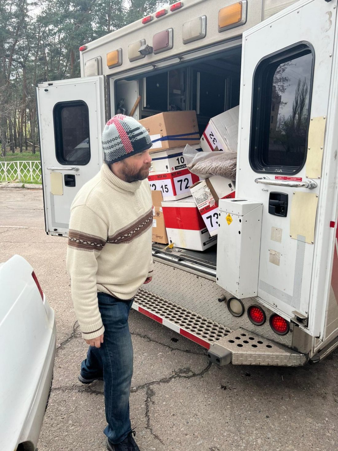 волонтери Асоціації доправили гуманітарний вантаж до Сєвєродонецька