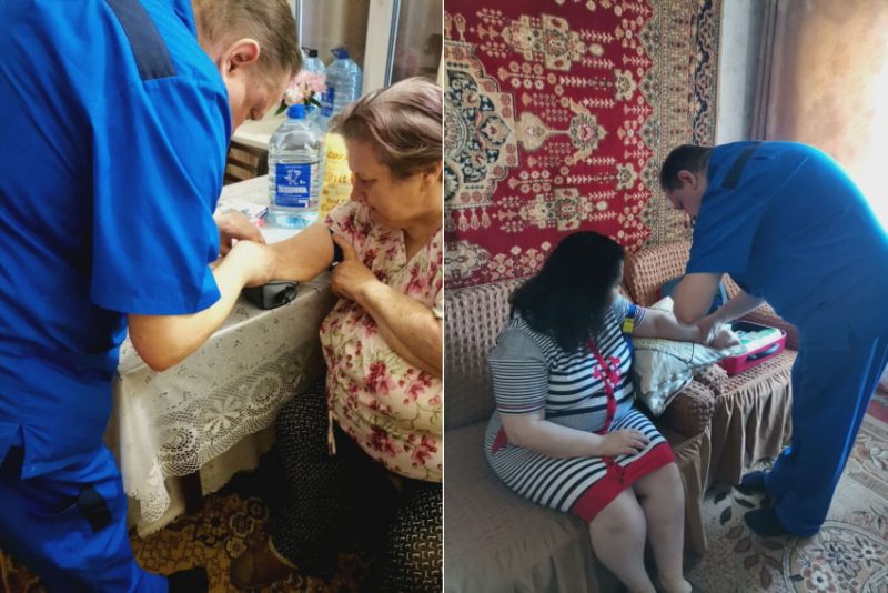 Бригада паліативної допомоги Торецька регулярно відвідує своїх пацієнтів вдома