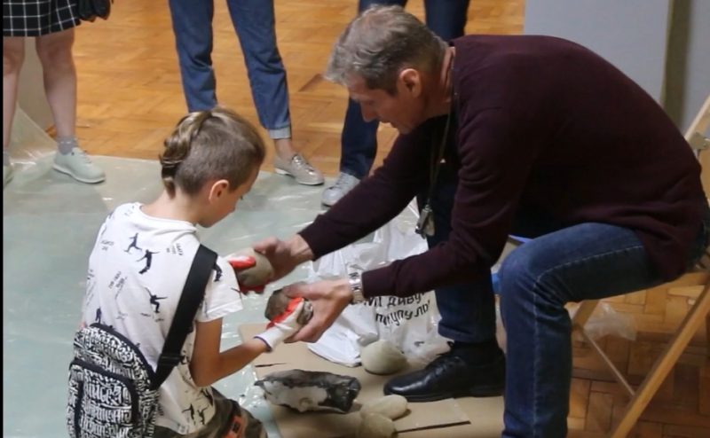 Музейники з Донецького обласного краєзнавчого музею провели майстер-клас для переселенців