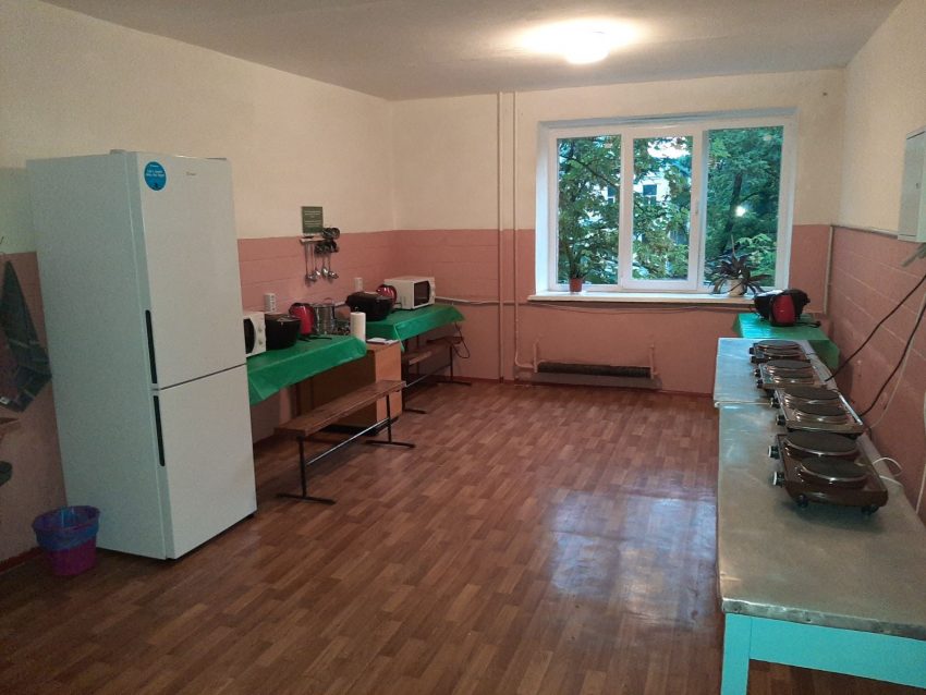 Так після ремонту виглядає кухня у гуртожитку Полтавського педагогічного університету
