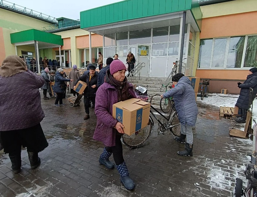 Гуманітарна допомога жителям прифронтових громад Донеччини 