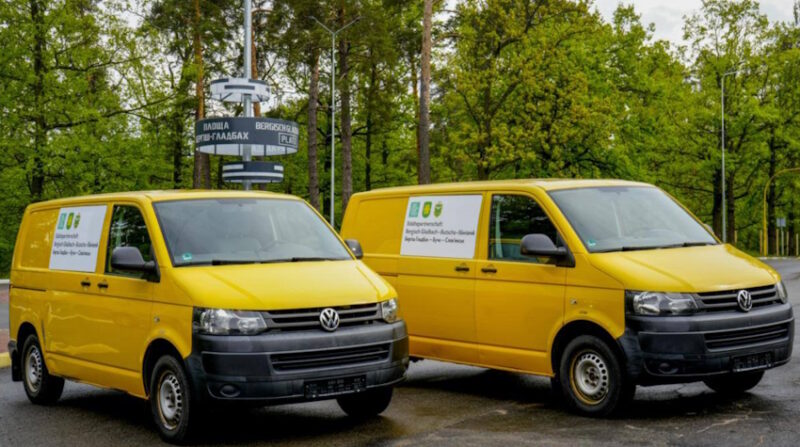 Два мікроавтобуси подарувала Слов’янську Бучанська громада