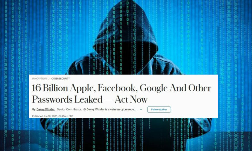 Масштабний витік: 16 млрд паролів з Apple, Google, Facebook, Telegram та держсервісів