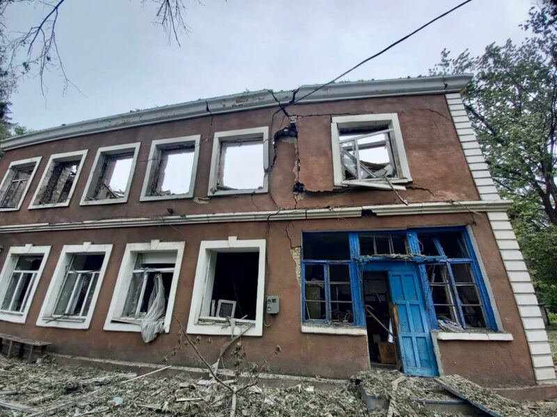 школа мистецтв, обстріл