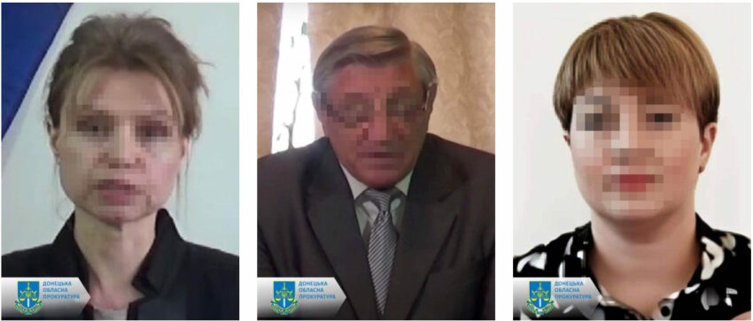 Трьох “псевдосуддів ДНР” судитимуть за державну зраду