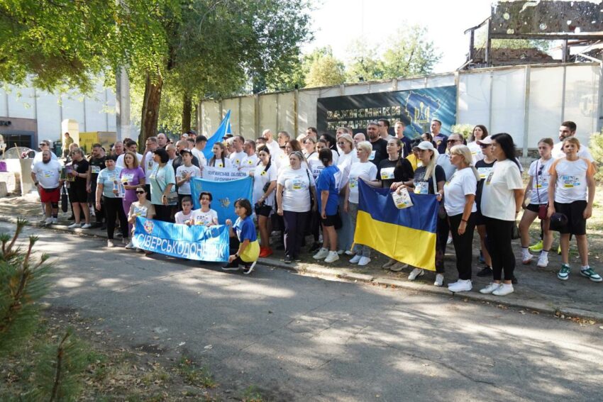 До Всеукраїнського патріотичного забігу долучилися понад 600 жителів Луганщини (фото)