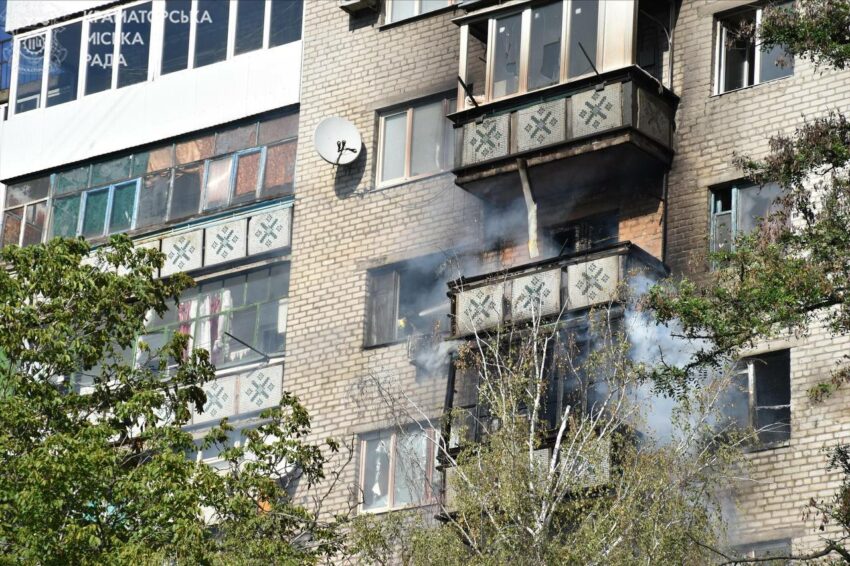 Зафіксували вісім влучань: Краматорськ під атакою дронів (оновлено)