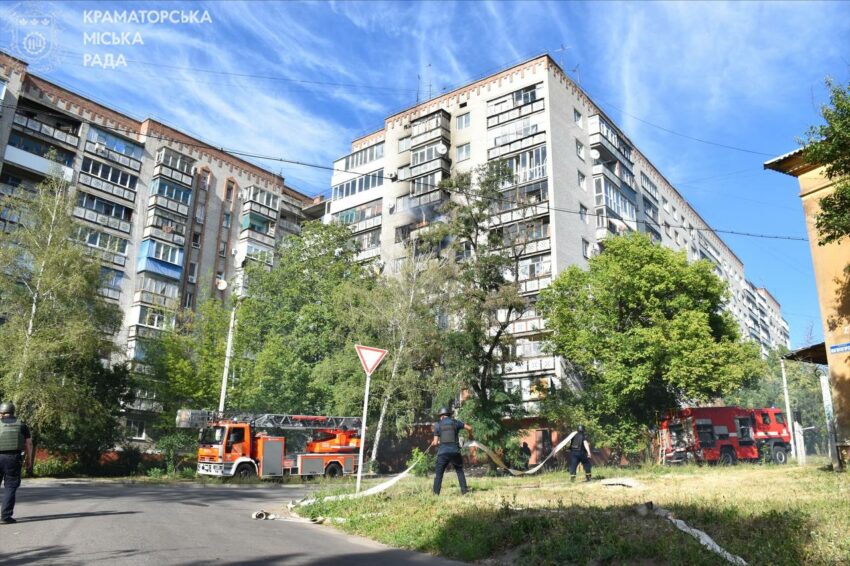 Зафіксували вісім влучань: Краматорськ під атакою дронів (оновлено)