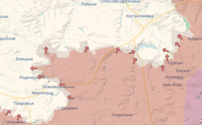 Ворог захопив Новохатське та Толстой і просунувся на кількох напрямках Донеччини та Луганщини