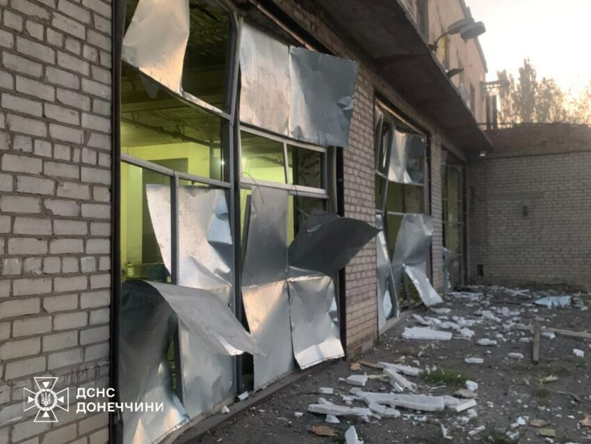Окупанти атакували пожежно-рятувальну частину на Донеччині (фото)
