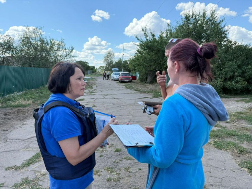 Тим, хто постраждав від обстрілів на Донеччині, надали гуманітарну допомогу