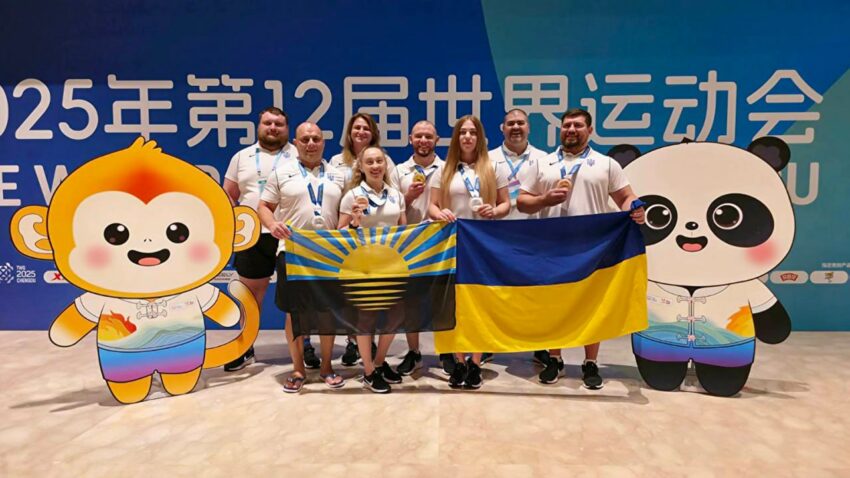 Пауерліфтери Донеччини вибороли чотири медалі на XII Всесвітніх іграх у Китаї
