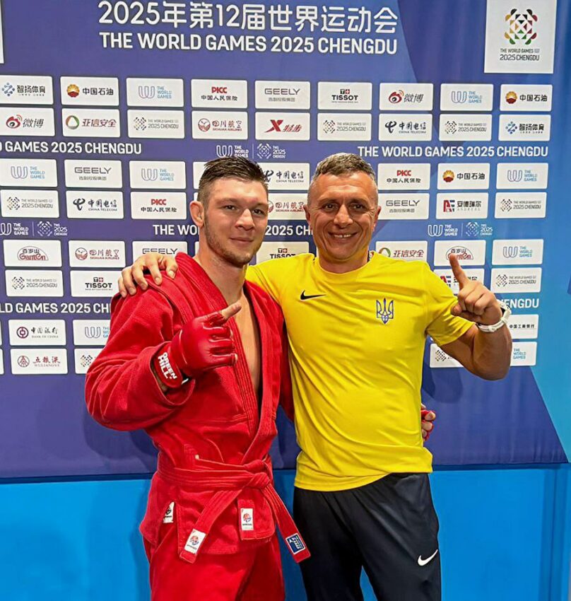 Спортсмен з Донеччини здобув золото на Всесвітніх іграх у боротьбі самбо (фото)