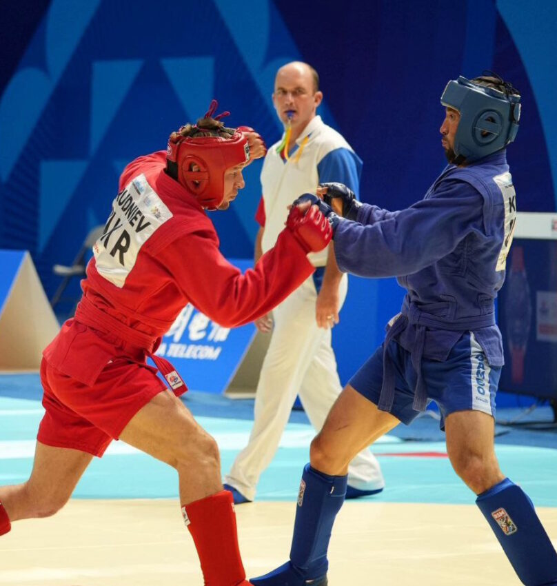 Спортсмен з Донеччини здобув золото на Всесвітніх іграх у боротьбі самбо (фото)