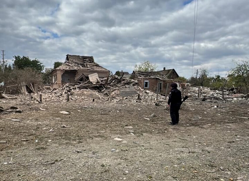Ворог атакував Костянтинівку бомбами: є поранені серед цивільних (фото)