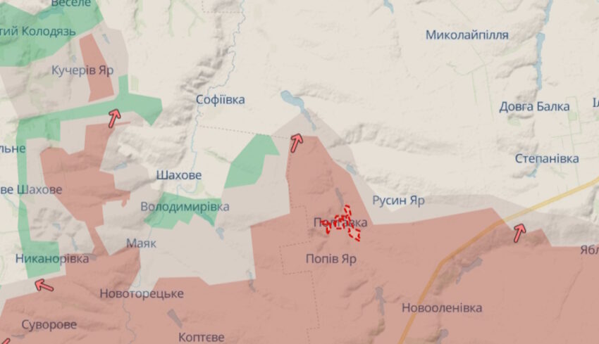 Ворог окупував Полтавку та просунувся поблизу Новоіванівки й у Серебрянському лісництві