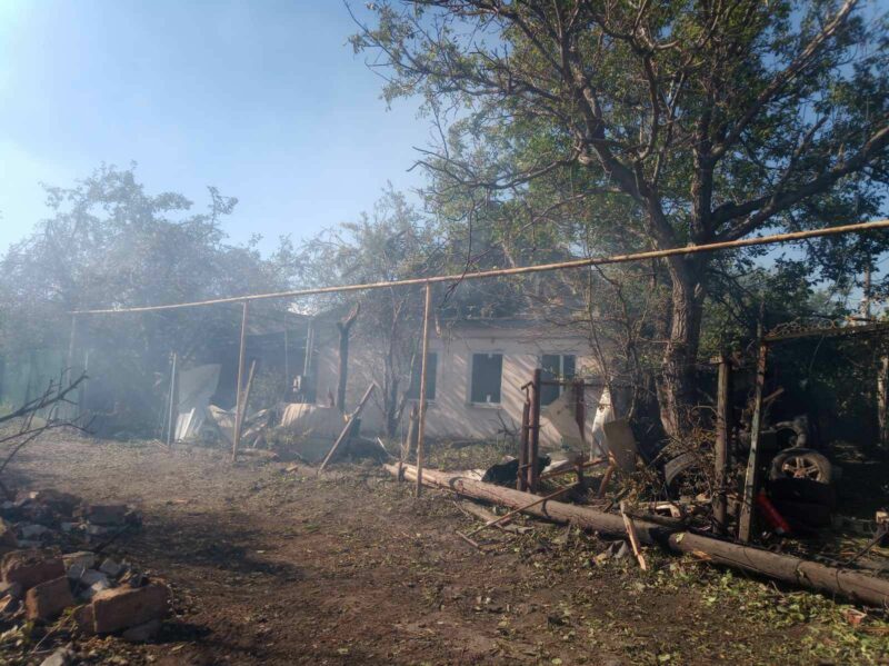 Після обстрілу деякі жителі Слов’янської громади залишилися без газопостачання (фото)