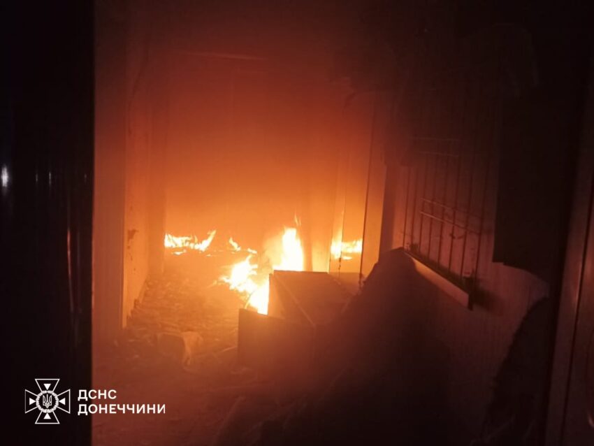 На пожежі у Краматорську загинув чоловік (фото)