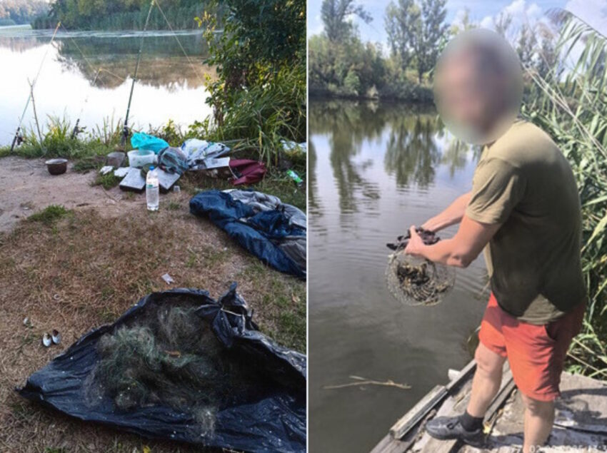 На Донеччині незаконно виловили риби та раків на понад 517 тисяч гривень