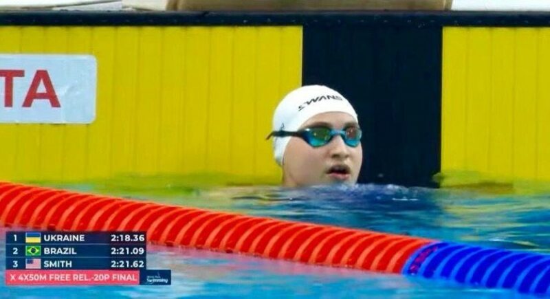 Спортсменка з Луганщини стала чемпіонкою світу з параплавання (фото)