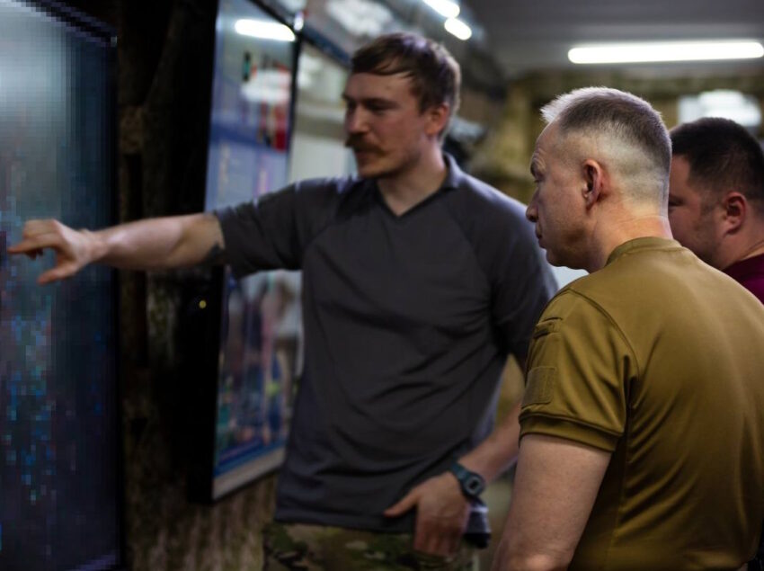 Покровський та Добропільський напрямки відвідав Головнокомандувач Сирський (фото)