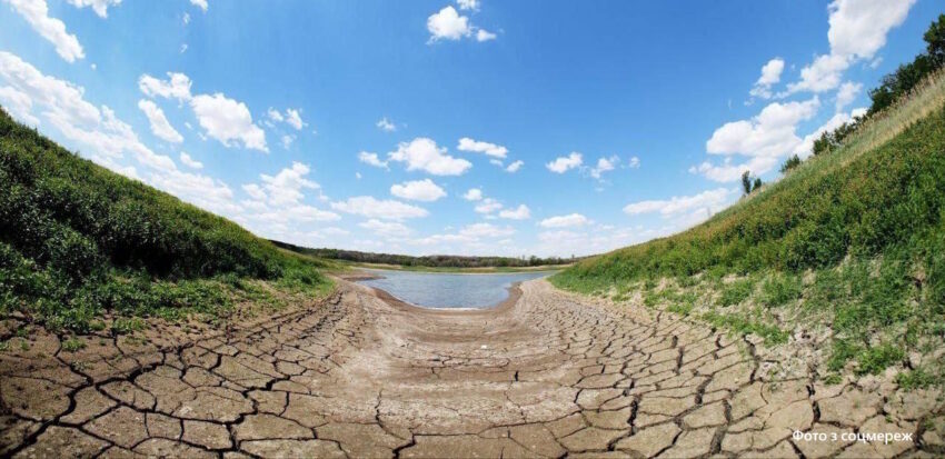 У Маріуполі зафіксували рекордне обміління Старокримського водосховища
