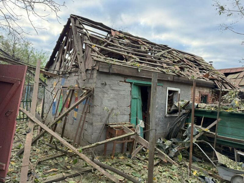Ворог вночі атакував Краматорськ БпЛА (фото)