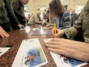 На Донеччині погасили марку на честь 110-ї механізованої бригади, яка боронить регіон із 2022 року (фото) - Фото №4