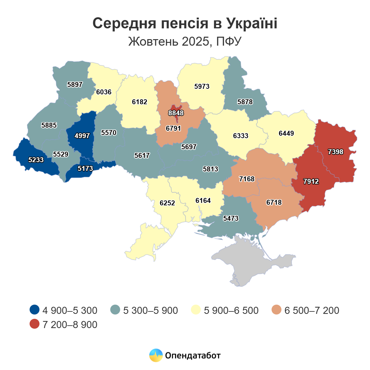Донеччина посідає друге місці в Україні за розміром середньої пенсії - Фото №2