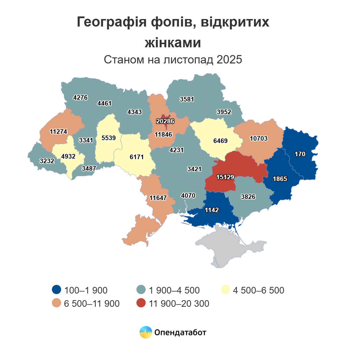 З початку року на Донеччині жінки відкрили майже дві тисячі нових бізнесів - Фото №1