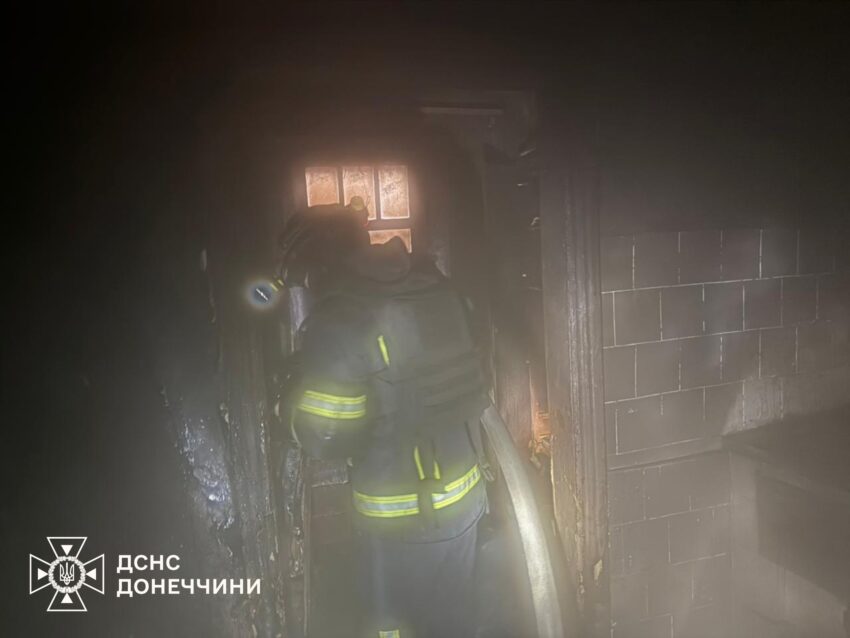 Під час пожежі в Краматорській громаді загинув чоловік (фото) - Фото №2