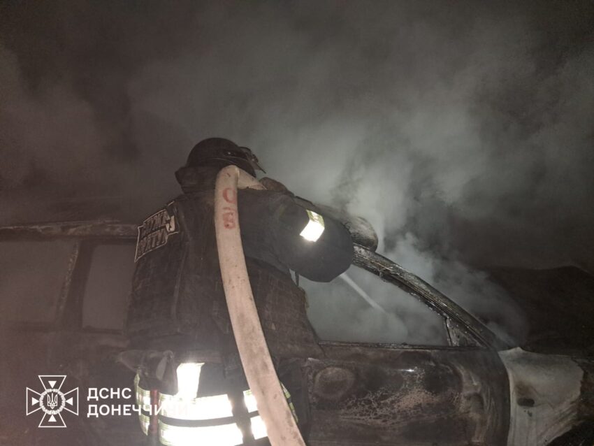 Рятувальники ліквідували пожежі через ворожі удари по інфраструктурі Донеччини (фото) - Фото №1