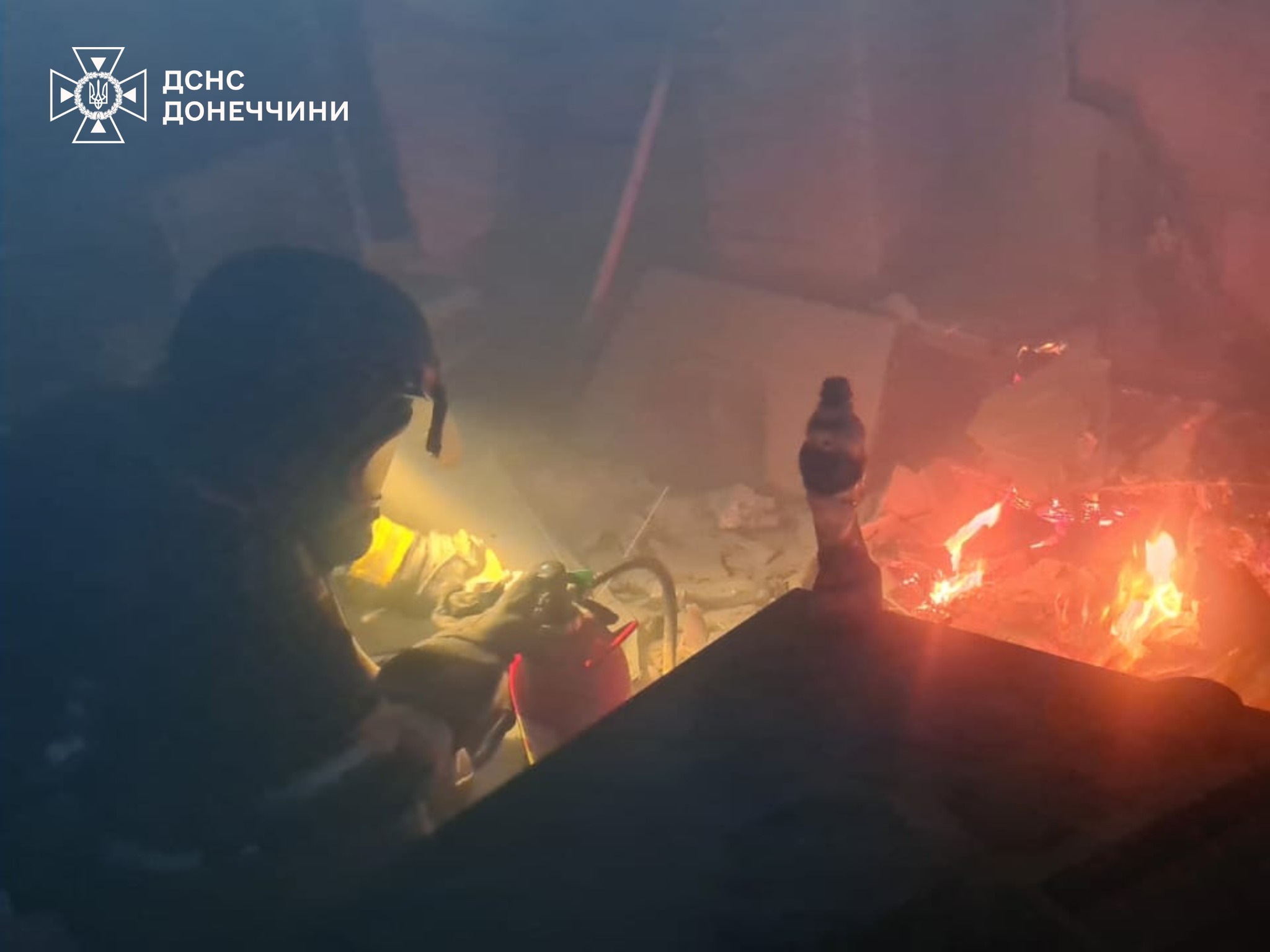 У Краматорську під час пожежі загинула людина (фото) - Фото №1